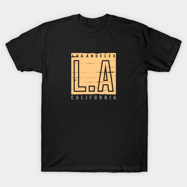 California - Los Angeles T-Shirt by TambuStore